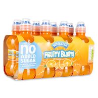 Fruity Blasts Orange Juice Drink 8x200ml Sun Quench